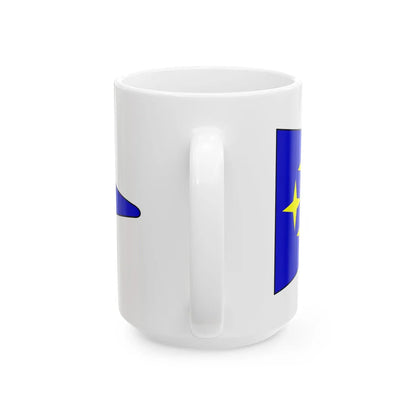 Bundeswehr Bootswimpel Admiral (Germany) White Coffee Mug - Go Mug Yourself
