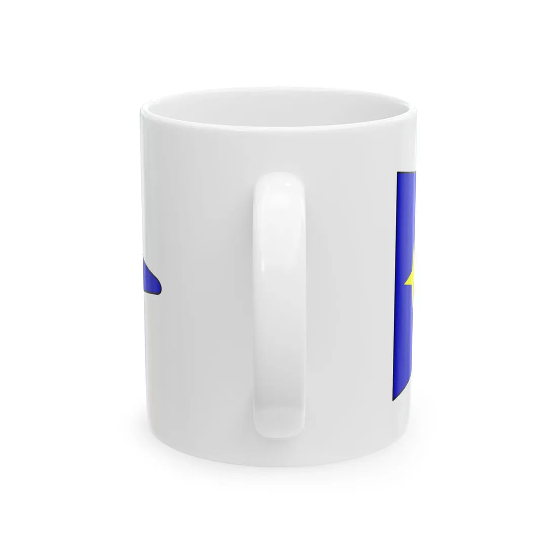 Bundeswehr Bootswimpel Flottillendmiral (Germany) White Coffee Mug - Go Mug Yourself