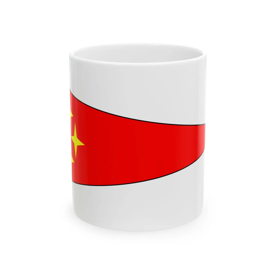 Bundeswehr Bootswimpel General (Germany) White Coffee Mug 11oz - Go Mug Yourself