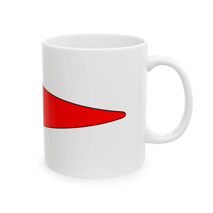 Bundeswehr Bootswimpel General (Germany) White Coffee Mug - Go Mug Yourself