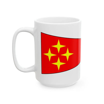 Bundeswehr Bootswimpel General (Germany) White Coffee Mug - Go Mug Yourself