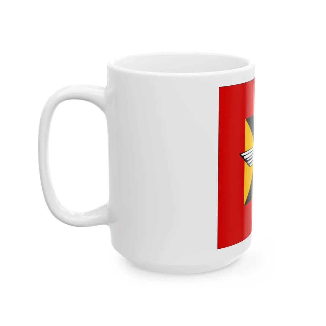 Bundeswehr Luftwaffen Kommando (Germany) White Coffee Mug - Go Mug Yourself