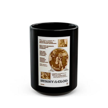 BUNNY AND CLOD 1970 Movie Poster - Black Coffee Mug-15oz-Go Mug Yourself