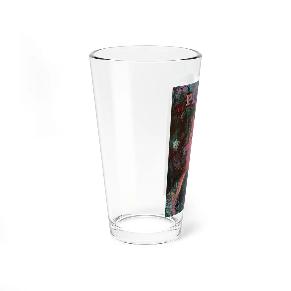 Bunny Sipping Champagne, Playboy, 1964 (Magazine Illustration) Pint Glass 16oz-Go Mug Yourself