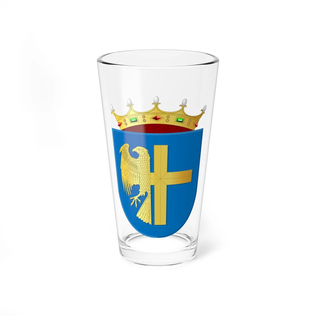 Bunschoten wapen (Netherlands) (Coat of Arms) Pint Glass 16oz 16oz - Go Mug Yourself