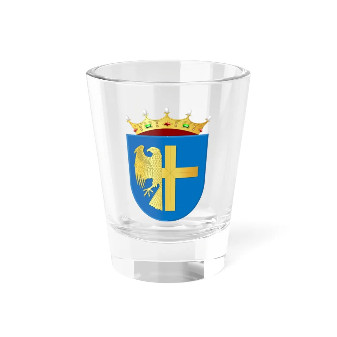 Bunschoten wapen (Netherlands) (Coat of Arms) Shot Glass 1.5oz 1.5oz - Go Mug Yourself
