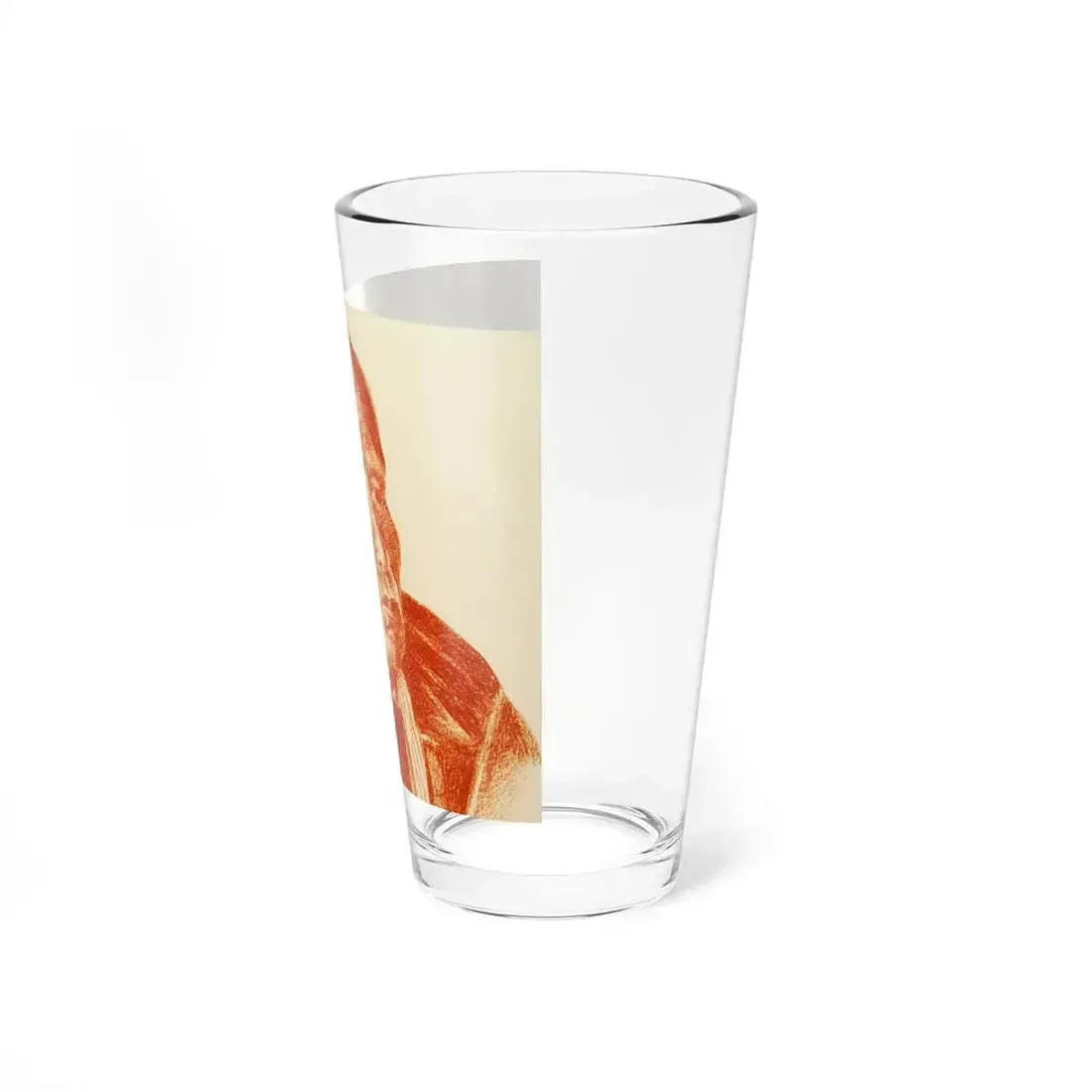 burbank 12 detail (Native Americans in Art) Pint Glass 16oz - Go Mug Yourself