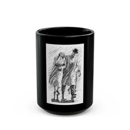 Burberry advertisement, 1937 (3) - Black Coffee Mug 15oz - Go Mug Yourself