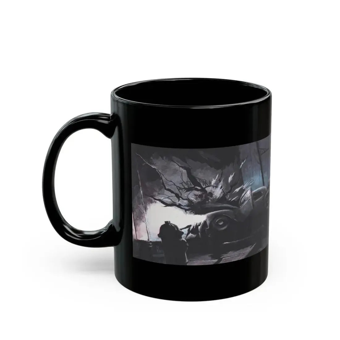 Burden of Guilt, Collier's, March 4, 1950 - Black Coffee Mug - Go Mug Yourself