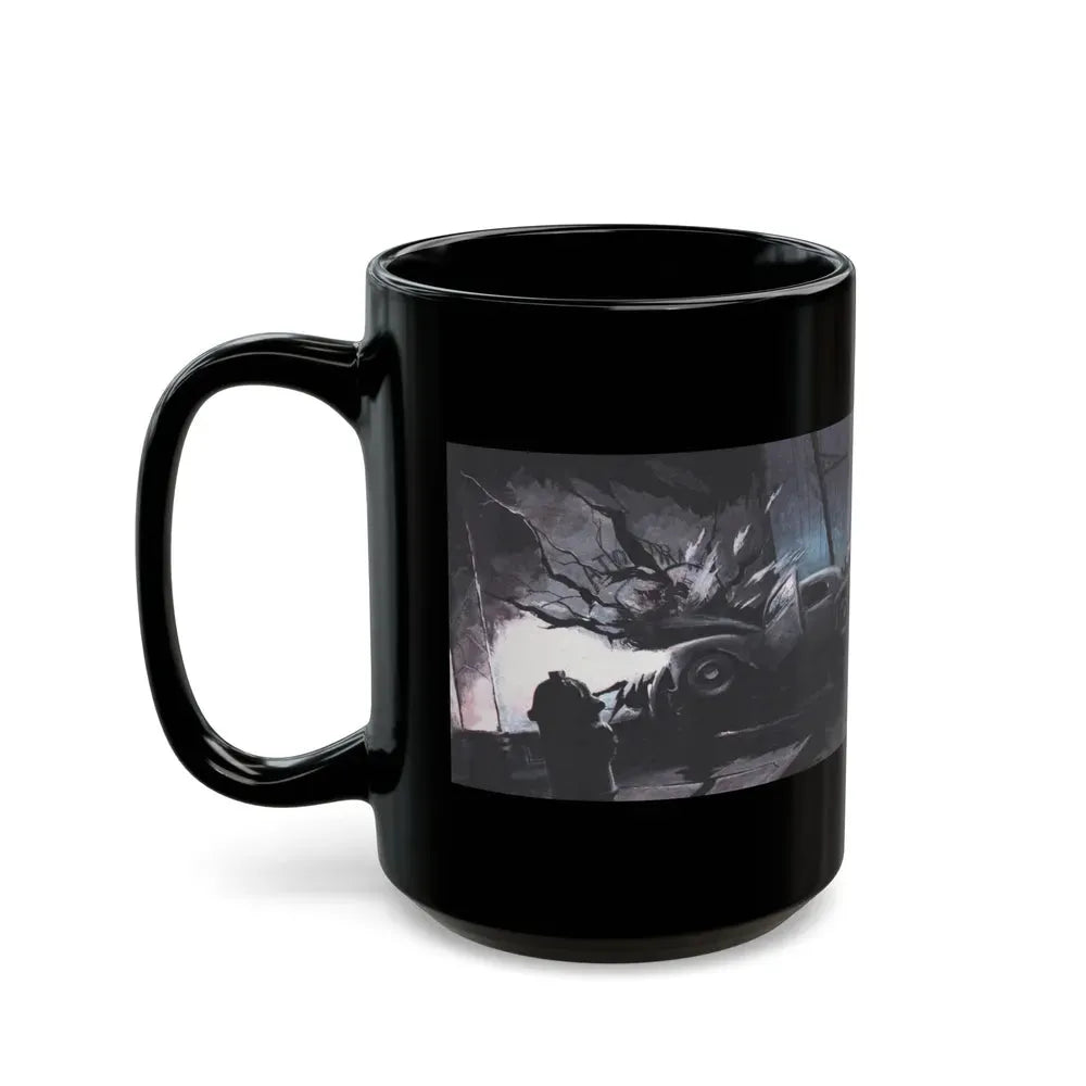 Burden of Guilt, Collier's, March 4, 1950 - Black Coffee Mug - Go Mug Yourself
