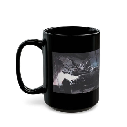 Burden of Guilt, Collier's, March 4, 1950 - Black Coffee Mug - Go Mug Yourself