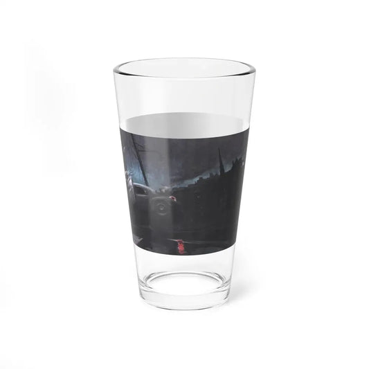 Burden of Guilt, Collier's, March 4, 1950 (Magazine Illustration) Pint Glass 16oz 16oz - Go Mug Yourself