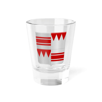Burdinne wapen (Belgium) (Coat of Arms) Shot Glass 1.5oz 1.5oz - Go Mug Yourself