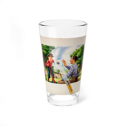 Bure Rifle Targets, ad illustration (Magazine Illustration) Pint Glass 16oz-16oz-Go Mug Yourself