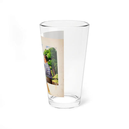 Bure Rifle Targets, ad illustration (Magazine Illustration) Pint Glass 16oz-Go Mug Yourself