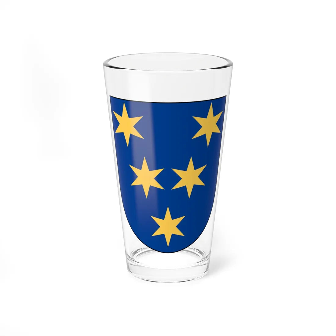 Bureå vapen (Sweden) (Coat of Arms) Pint Glass 16oz 16oz - Go Mug Yourself