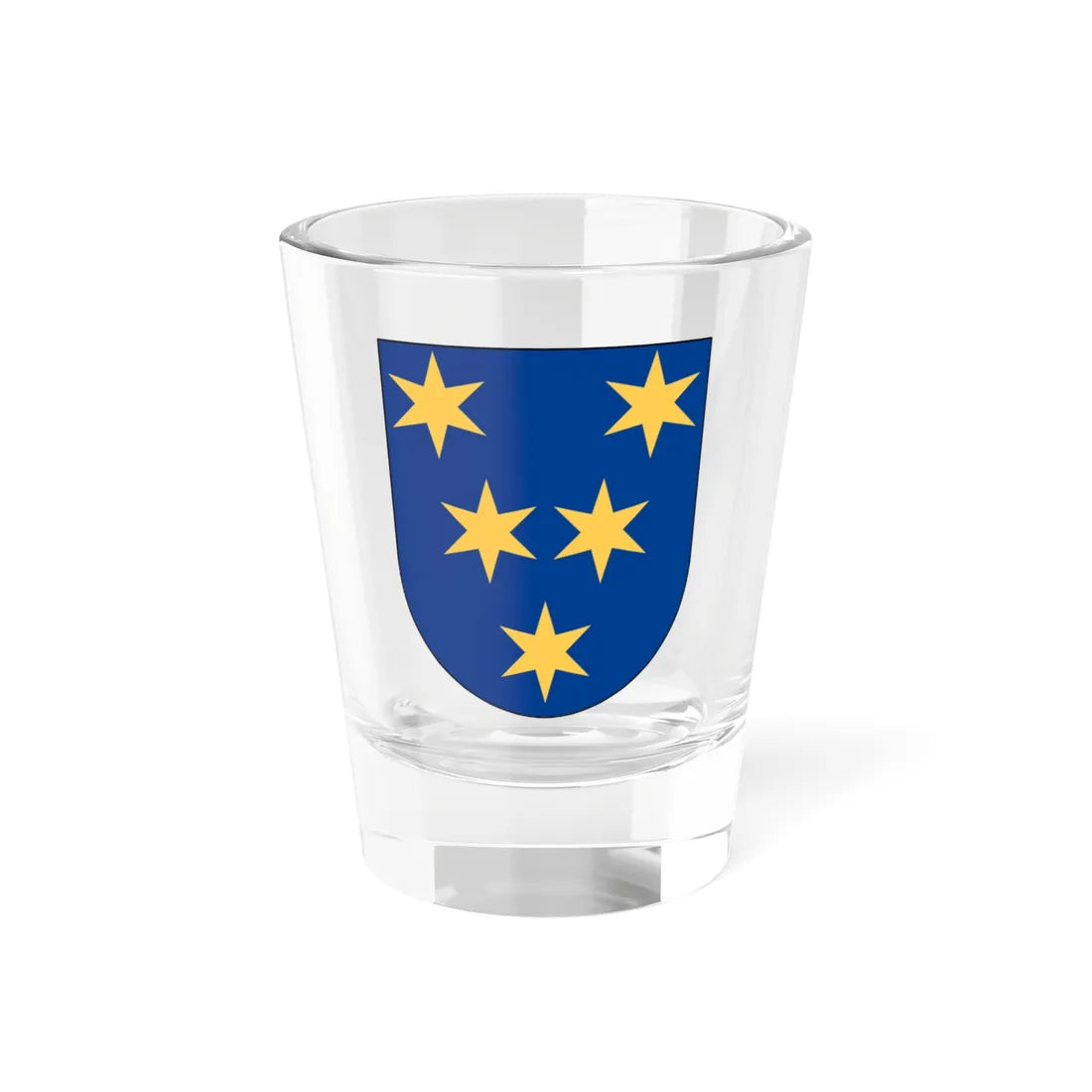 Bureå vapen (Sweden) (Coat of Arms) Shot Glass 1.5oz 1.5oz - Go Mug Yourself