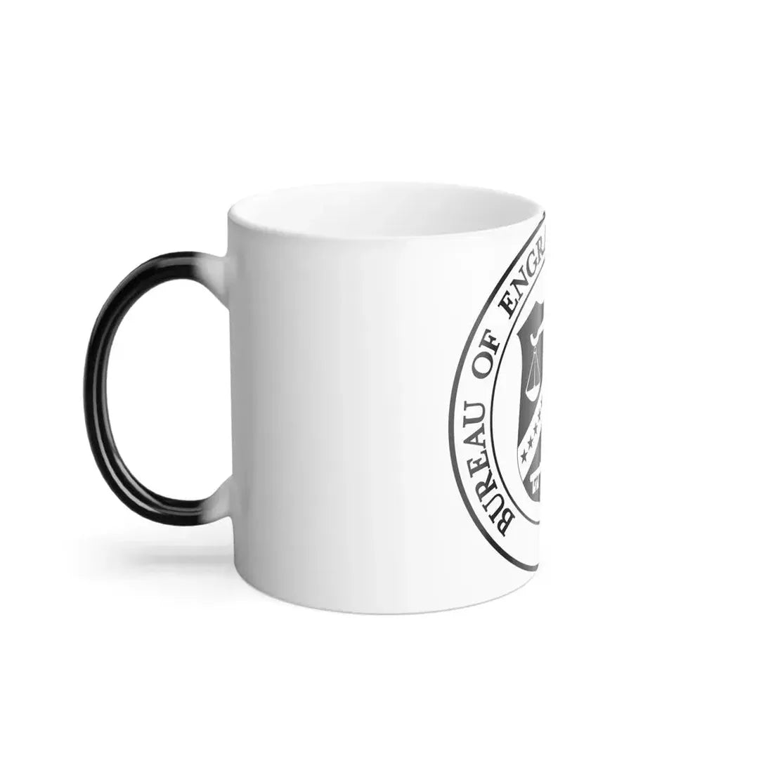 Bureau of Engraving and Printing - Color Changing Coffee Mug - Go Mug Yourself