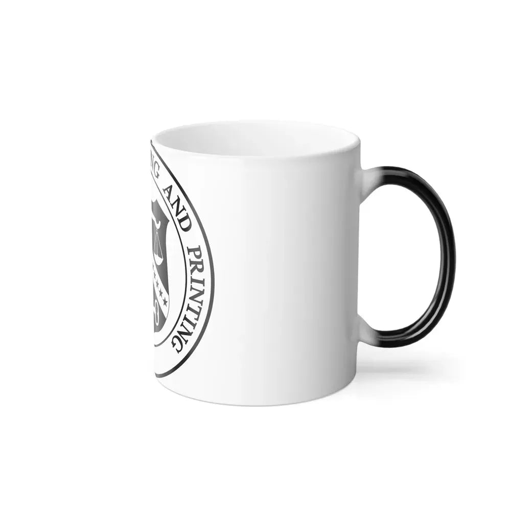 Bureau of Engraving and Printing - Color Changing Coffee Mug - Go Mug Yourself