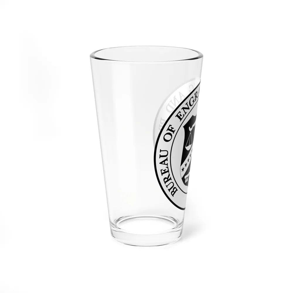 Bureau of Engraving and Printing - Pint Glass 16oz-Go Mug Yourself