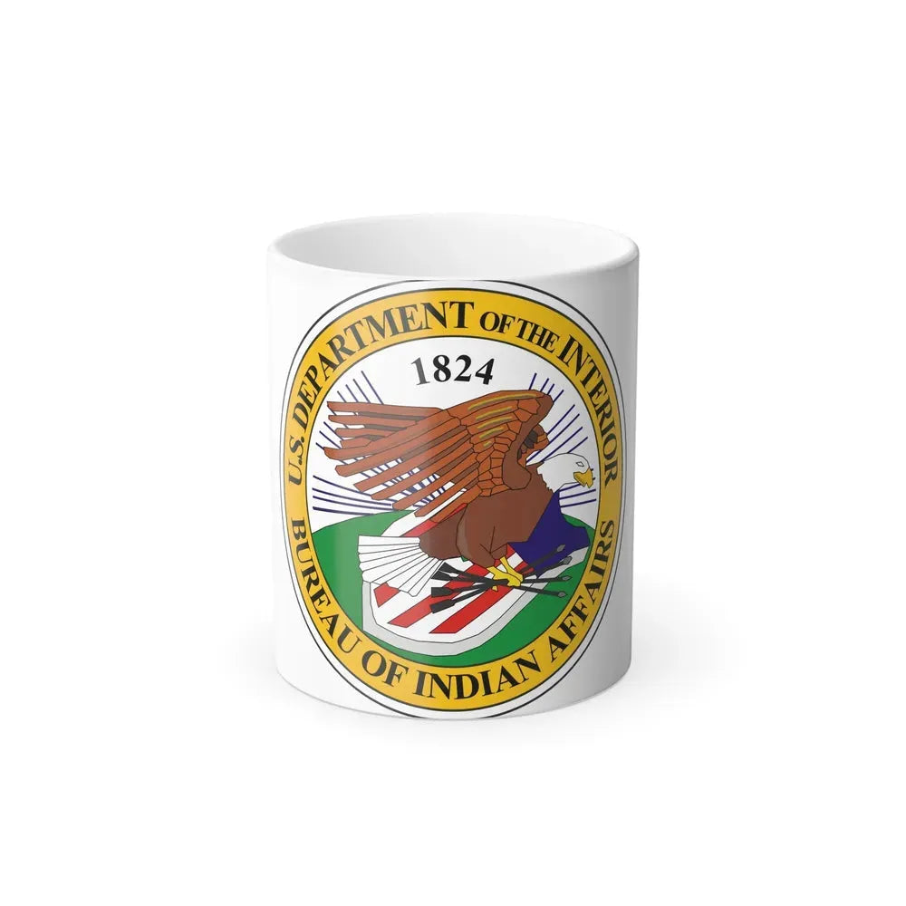 Bureau of Indian Affairs - Color Changing Coffee Mug 11oz - Go Mug Yourself