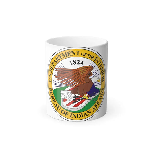 Bureau of Indian Affairs - Color Changing Coffee Mug 11oz - Go Mug Yourself