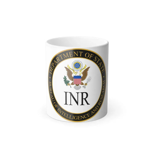 Bureau of Intelligence and Research - Color Changing Coffee Mug 11oz - Go Mug Yourself