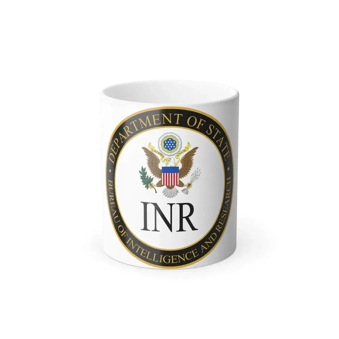 Bureau of Intelligence and Research - Color Changing Coffee Mug 11oz - Go Mug Yourself