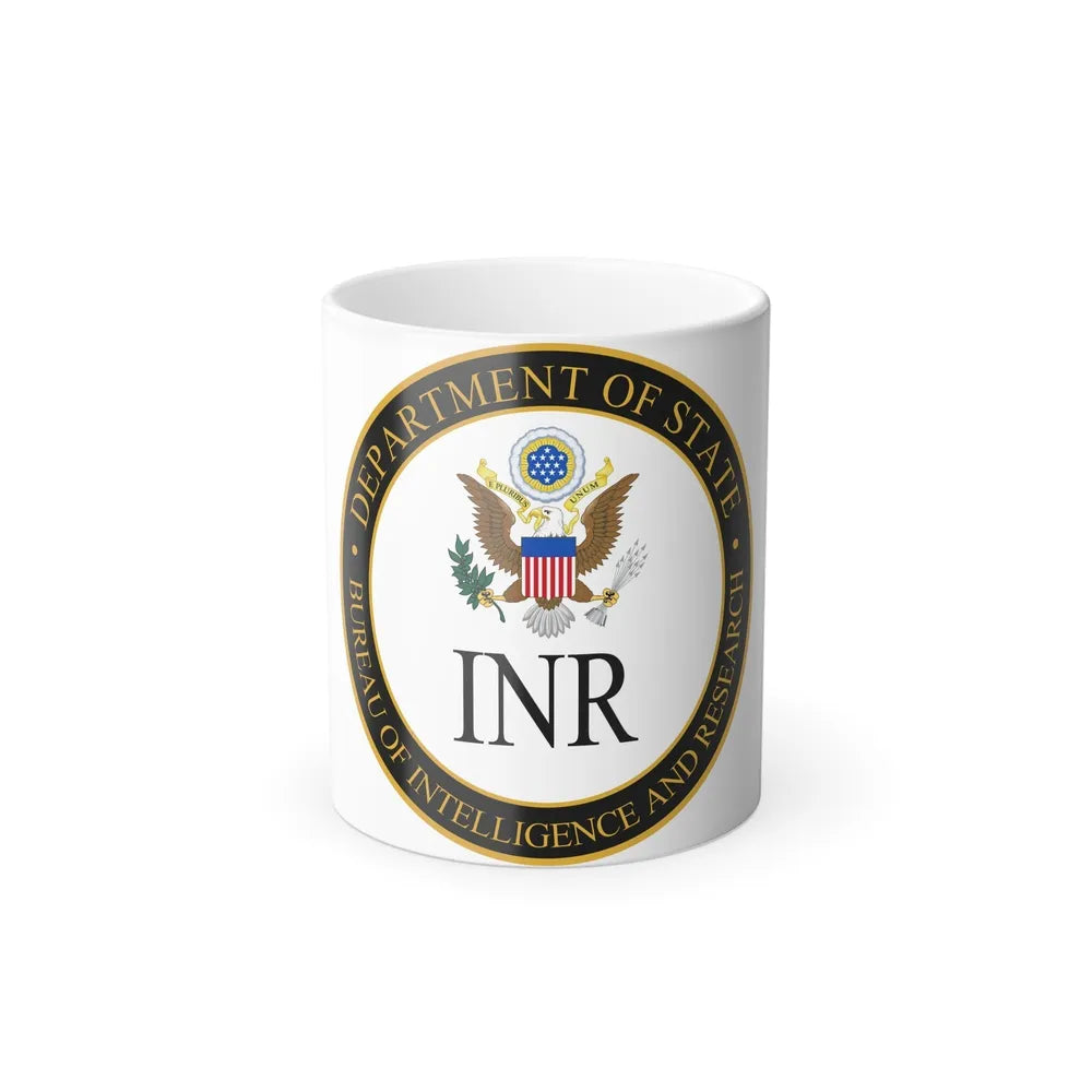 Bureau of Intelligence and Research - Color Changing Mug 11oz-11oz-Go Mug Yourself