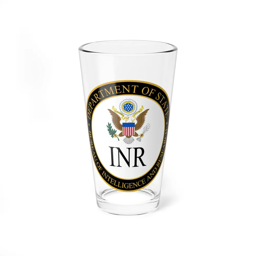 Bureau of Intelligence and Research - Pint Glass 16oz-16oz-Go Mug Yourself