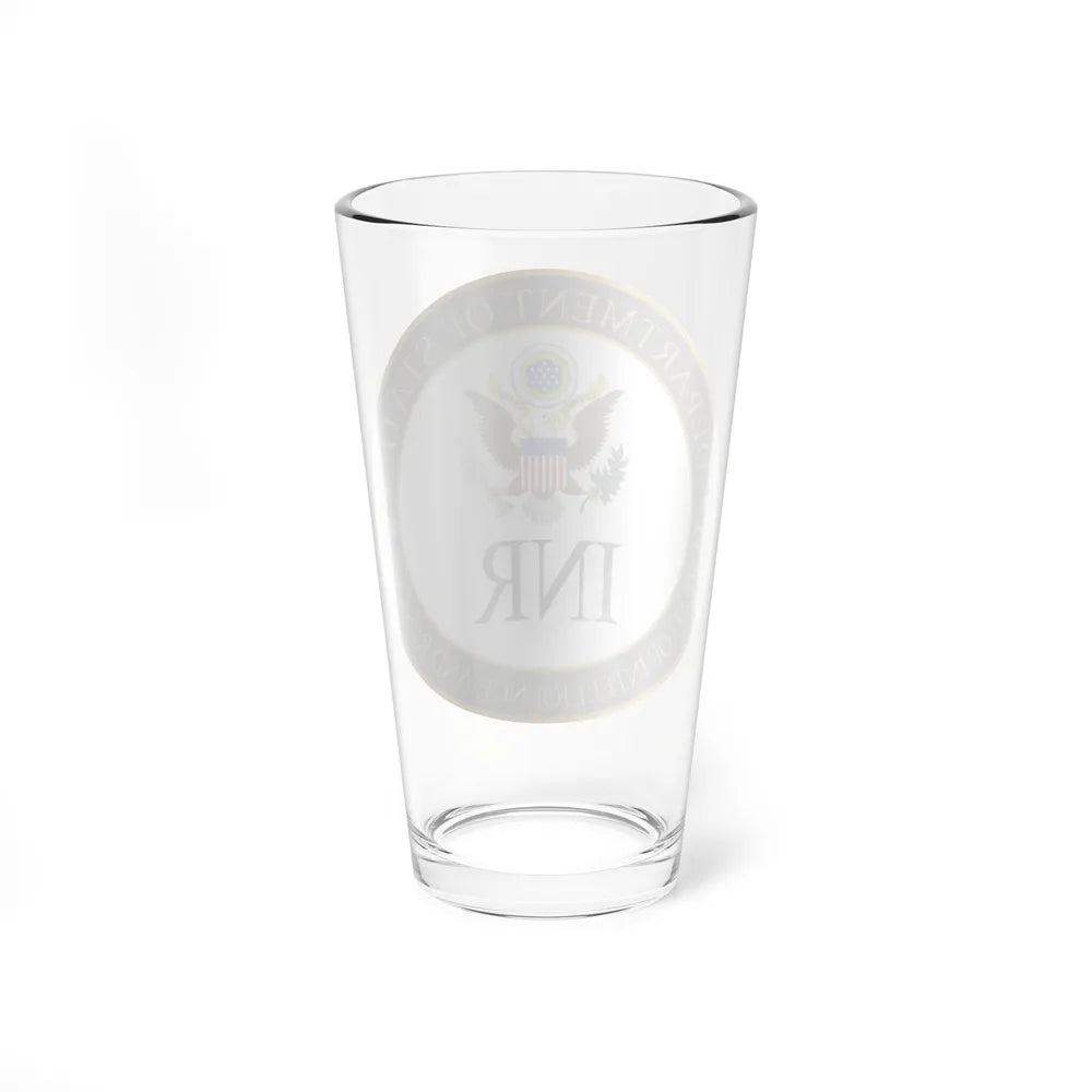 Bureau of Intelligence and Research - Pint Glass 16oz-Go Mug Yourself