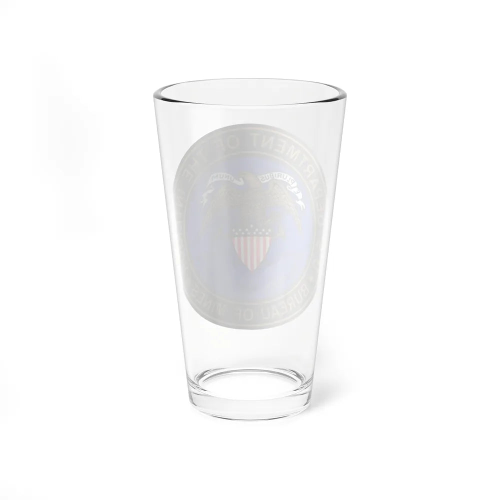 Bureau of Mines - Pint Glass 16oz-Go Mug Yourself