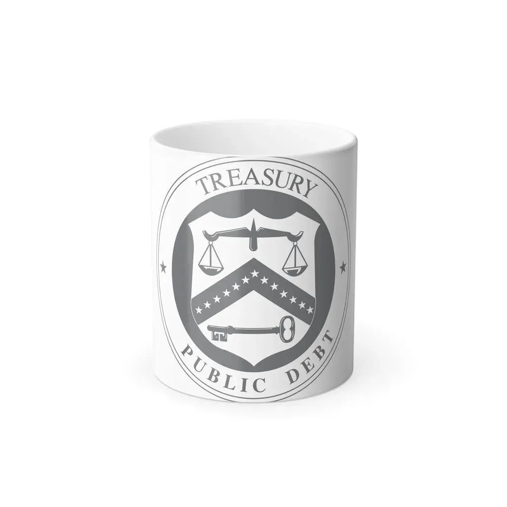 Bureau of the Public Debt - Color Changing Coffee Mug 11oz - Go Mug Yourself