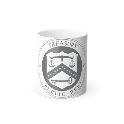 Bureau of the Public Debt - Color Changing Coffee Mug 11oz - Go Mug Yourself