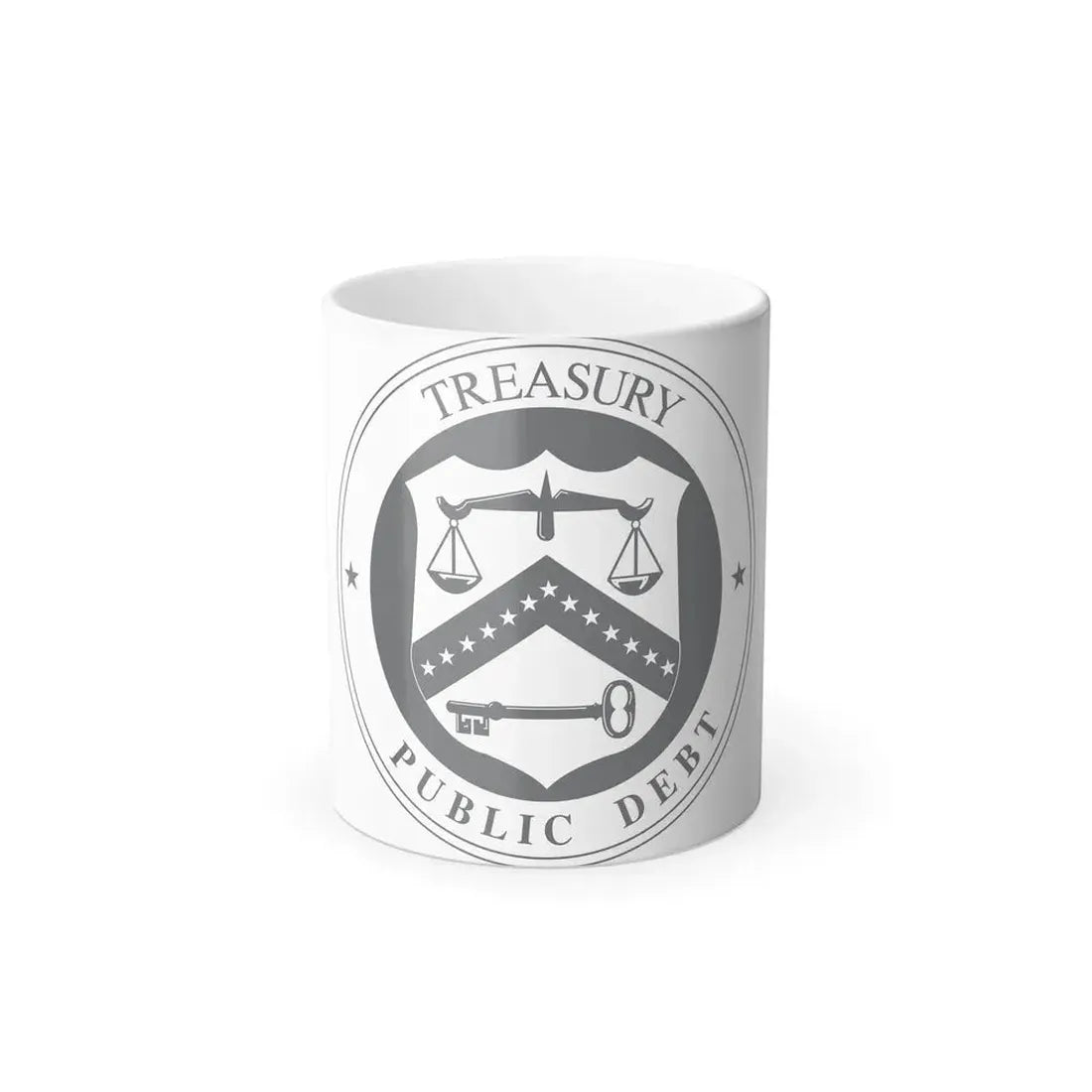 Bureau of the Public Debt - Color Changing Coffee Mug 11oz - Go Mug Yourself