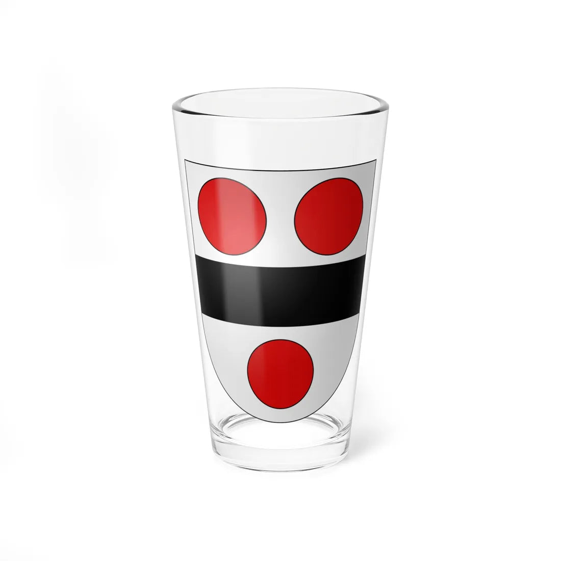 Burg im Leimental-coat of arms (Switzerland) (Coat of Arms) Pint Glass 16oz 16oz - Go Mug Yourself