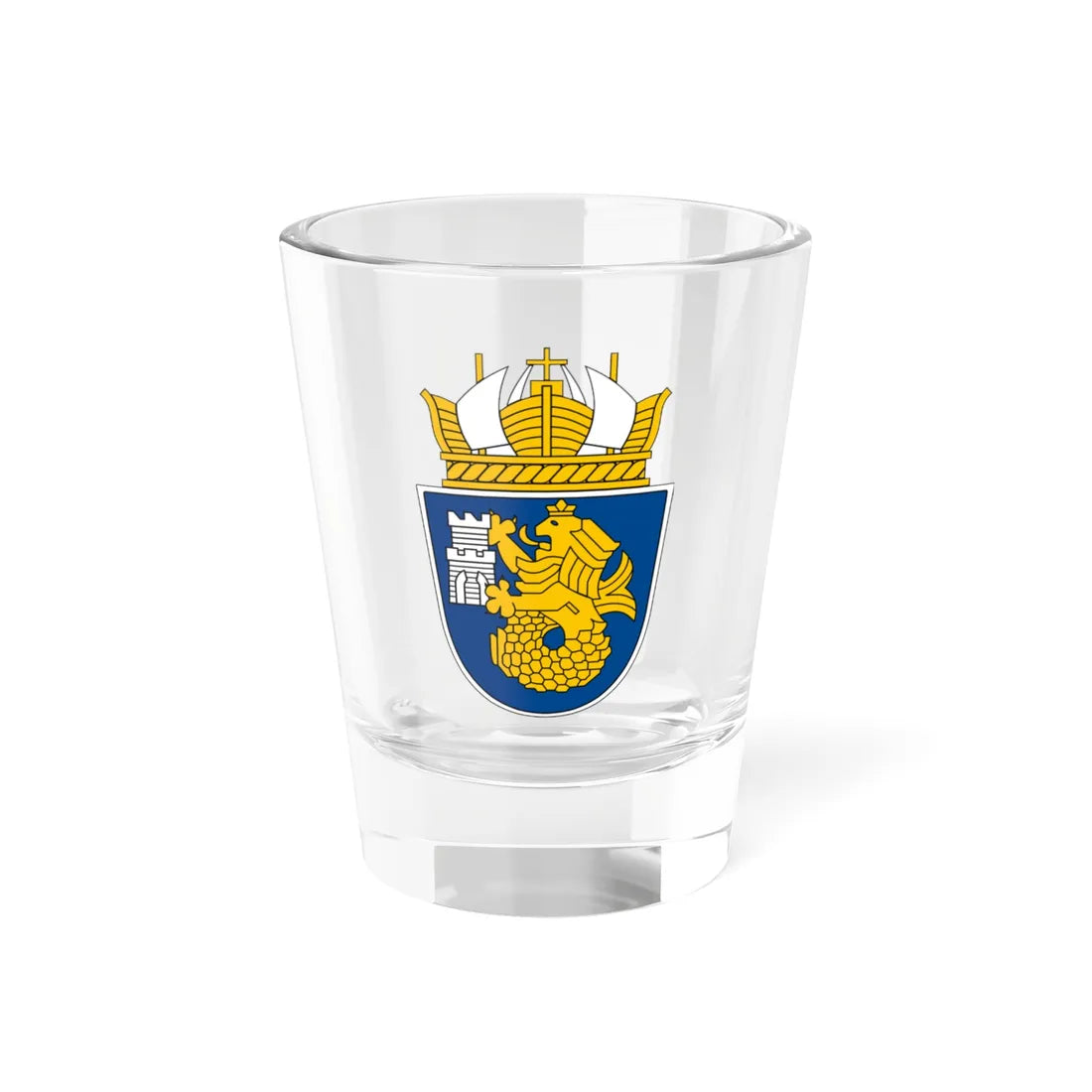 Burgas-coat-of-arms (Bulgaria) (Coat of Arms) Shot Glass 1.5oz 1.5oz - Go Mug Yourself