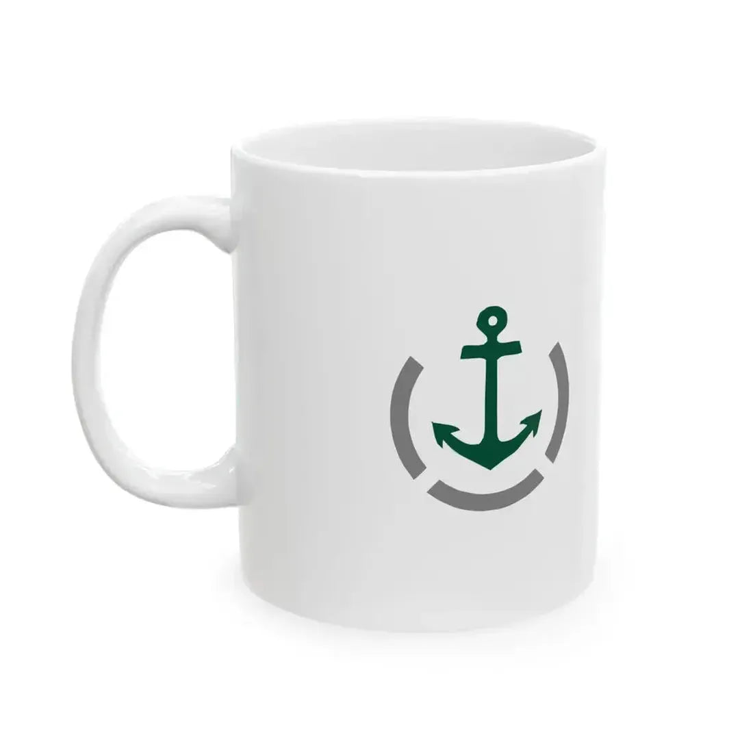 Burgee of Aarhus Sejlklub (Denmark) White Coffee Mug - Go Mug Yourself