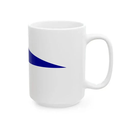 Burgee of Alamitos Bay YC (United States) White Coffee Mug - Go Mug Yourself