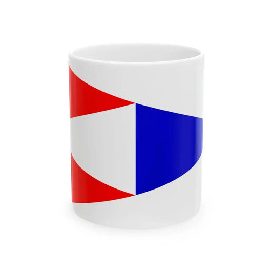 Burgee of American YC Massachusetts (United States) White Coffee Mug 11oz - Go Mug Yourself