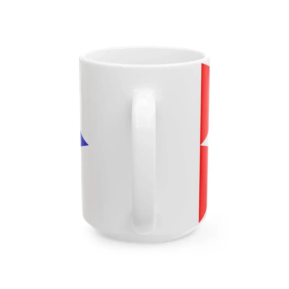 Burgee of American YC Massachusetts (United States) White Coffee Mug - Go Mug Yourself