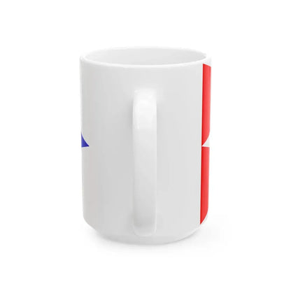 Burgee of American YC Massachusetts (United States) White Coffee Mug - Go Mug Yourself