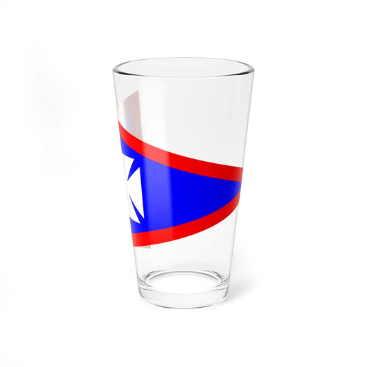 Burgee of American YC New York (United States) Pint Glass 16oz 16oz - Go Mug Yourself