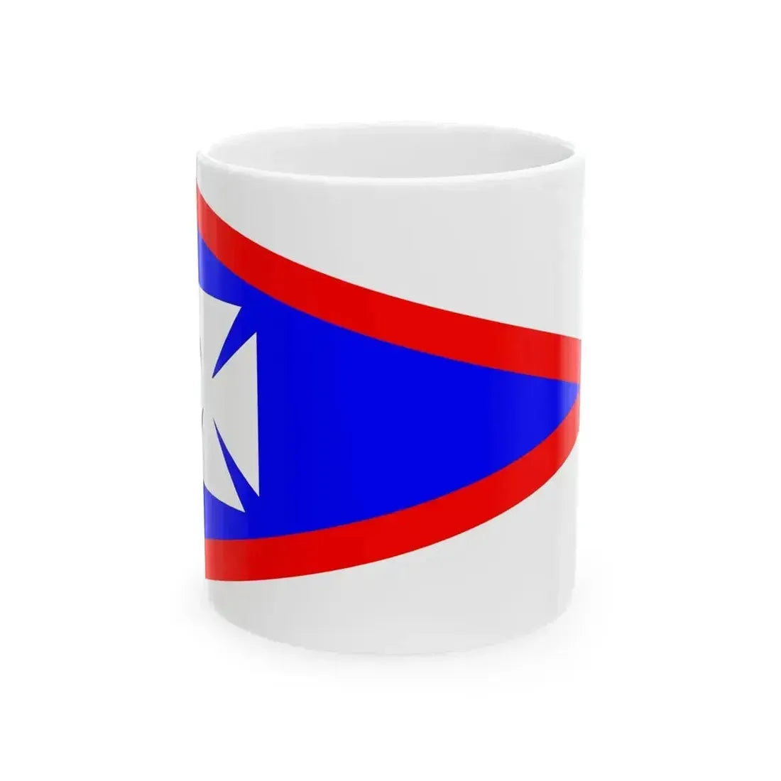 Burgee of American YC New York (United States) White Coffee Mug 11oz - Go Mug Yourself