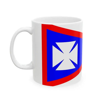 Burgee of American YC New York (United States) White Coffee Mug - Go Mug Yourself