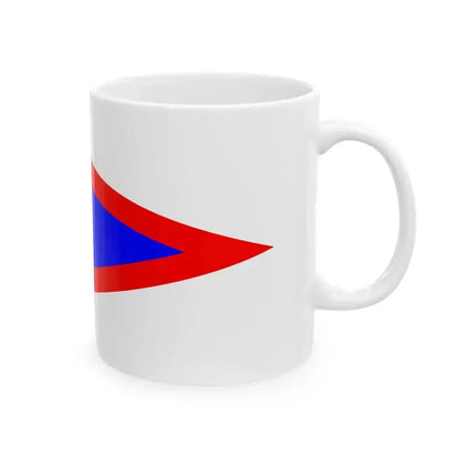 Burgee of American YC New York (United States) White Coffee Mug - Go Mug Yourself