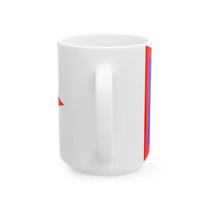 Burgee of American YC New York (United States) White Coffee Mug - Go Mug Yourself