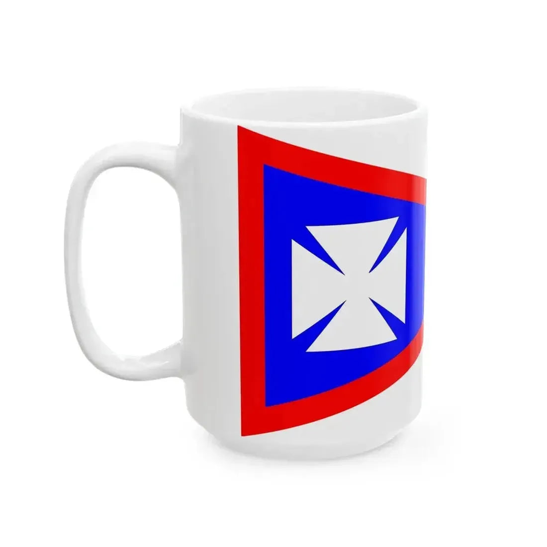 Burgee of American YC New York (United States) White Coffee Mug - Go Mug Yourself