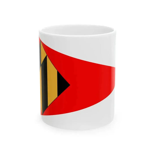 Burgee of Annapolis Yacht Club (United States) White Coffee Mug 11oz - Go Mug Yourself
