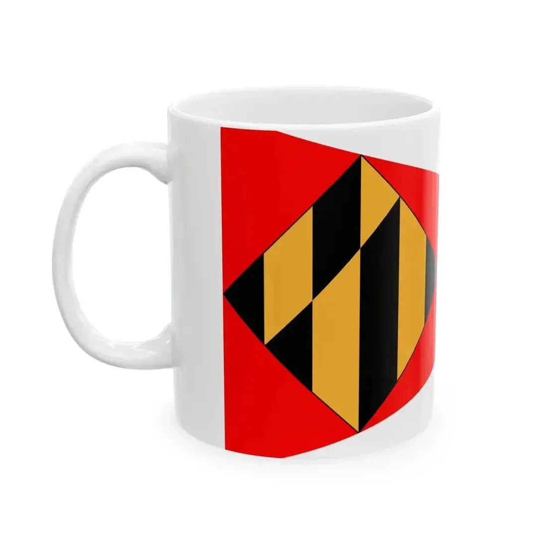 Burgee of Annapolis Yacht Club (United States) White Coffee Mug - Go Mug Yourself